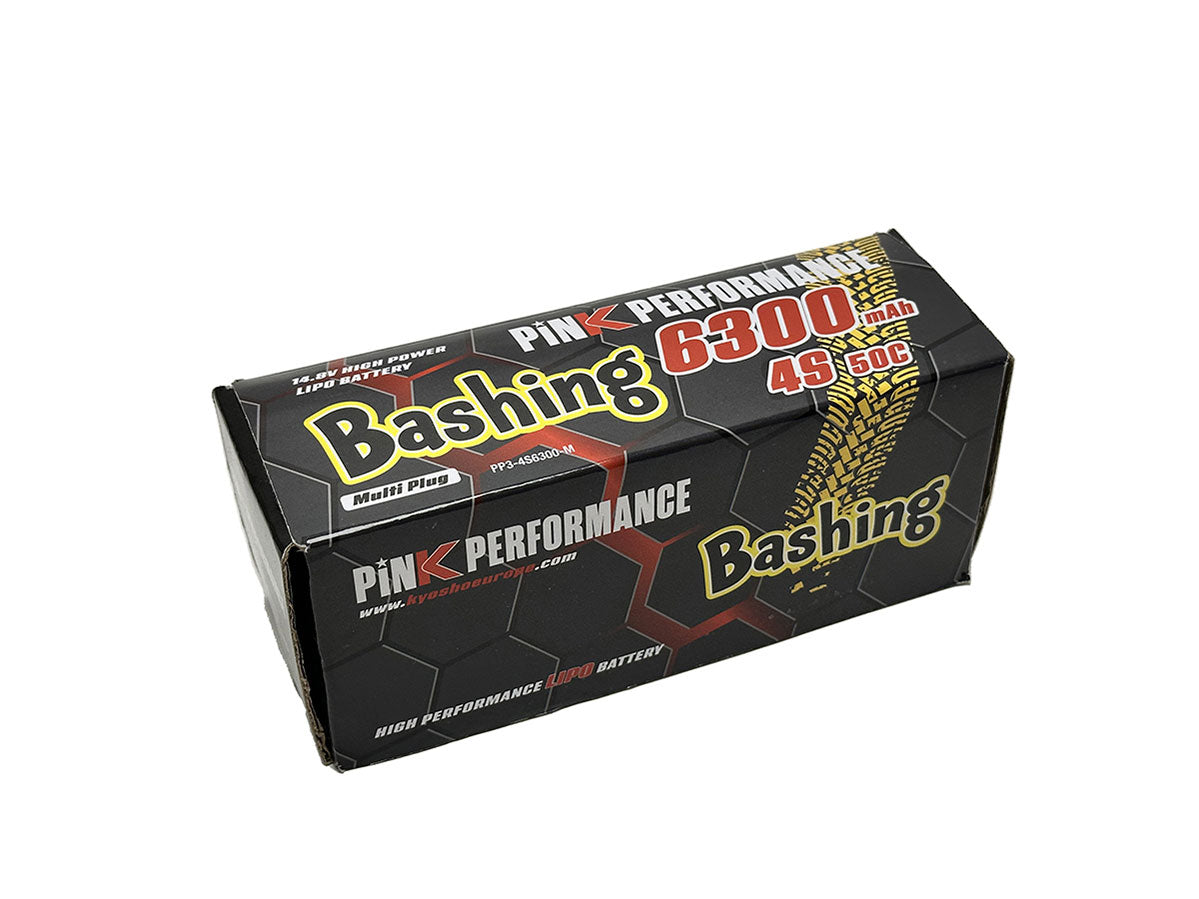 Batterie lipo 4S Bashing 14,8V 6300mAh 50C - PP3-4S6300-M