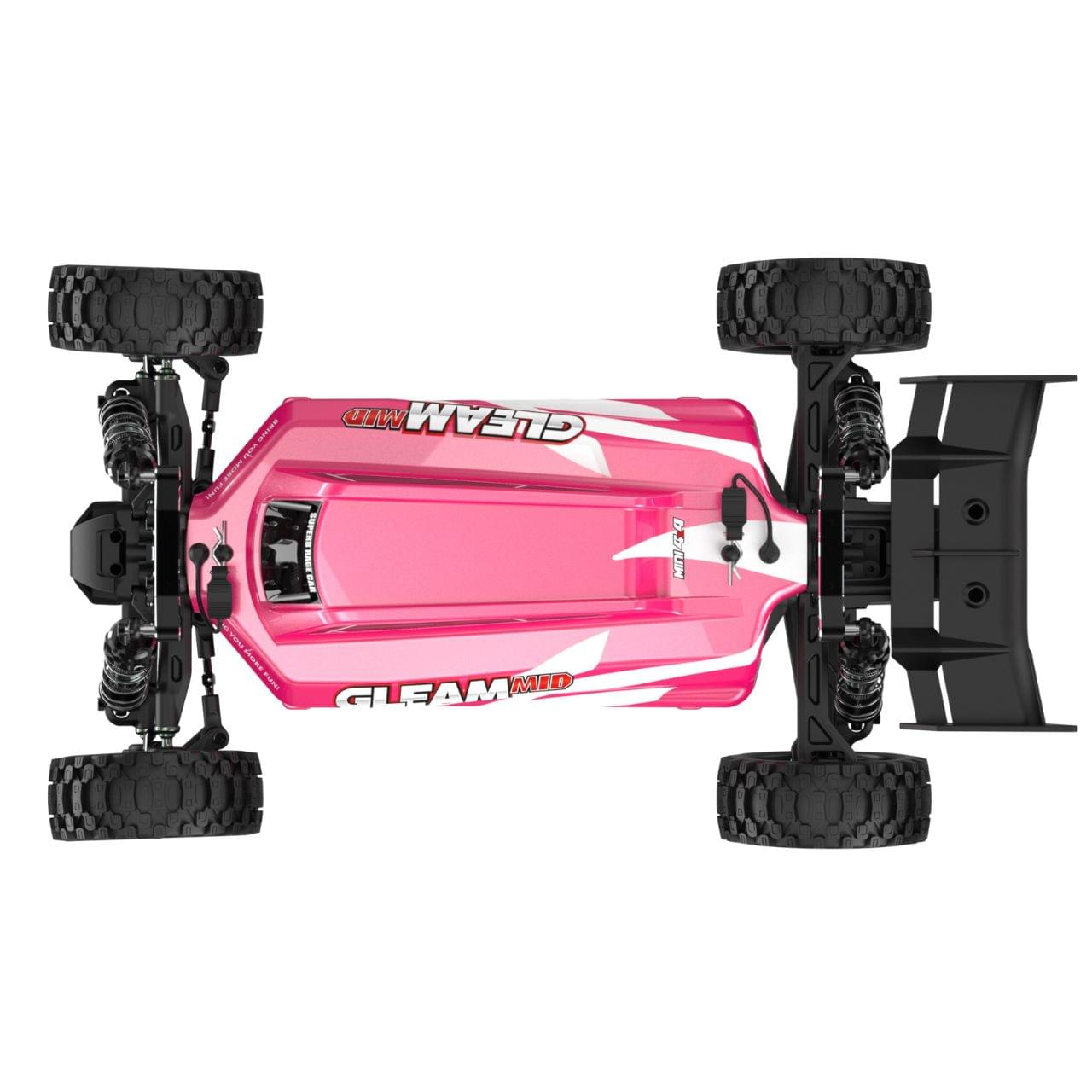 Buggy UDI RC Gleam 1/12 Brushless 55km/h RTR 4WD UD1204 rose - Breizh Modélisme.
