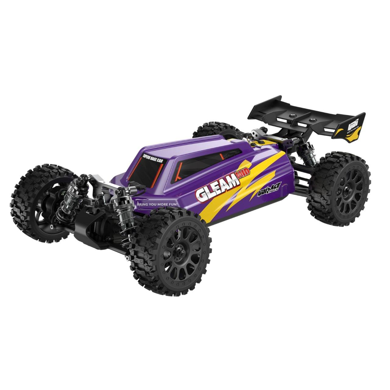 Buggy UDI RC Gleam 1/12 Brushless 55km/h RTR 4WD UD1204 fushia - Breizh Modélisme.