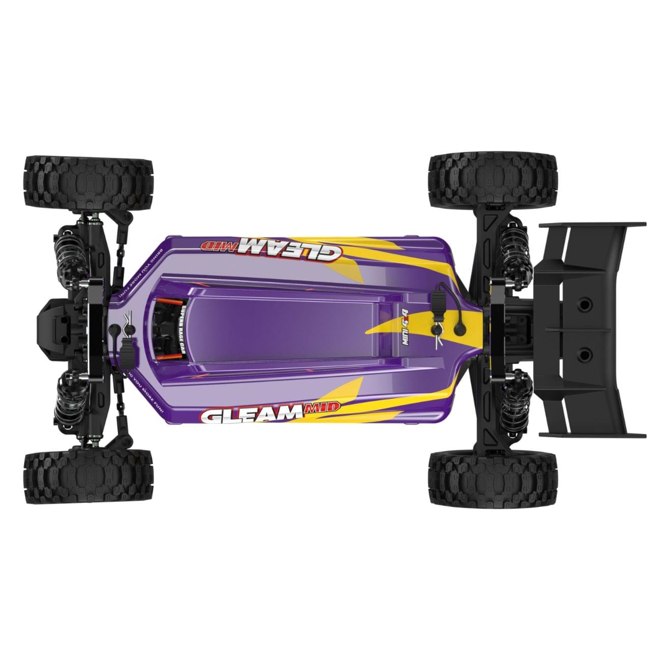Buggy UDI RC Gleam 1/12 Brushless 55km/h RTR 4WD UD1204 fushia - Breizh Modélisme.