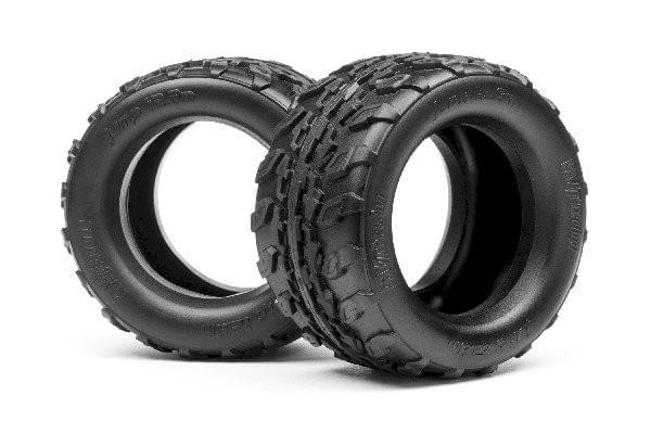 2 Pneus sans jantes HPI Racing Jump T2.8M - HP115315 - Breizh Modélisme.