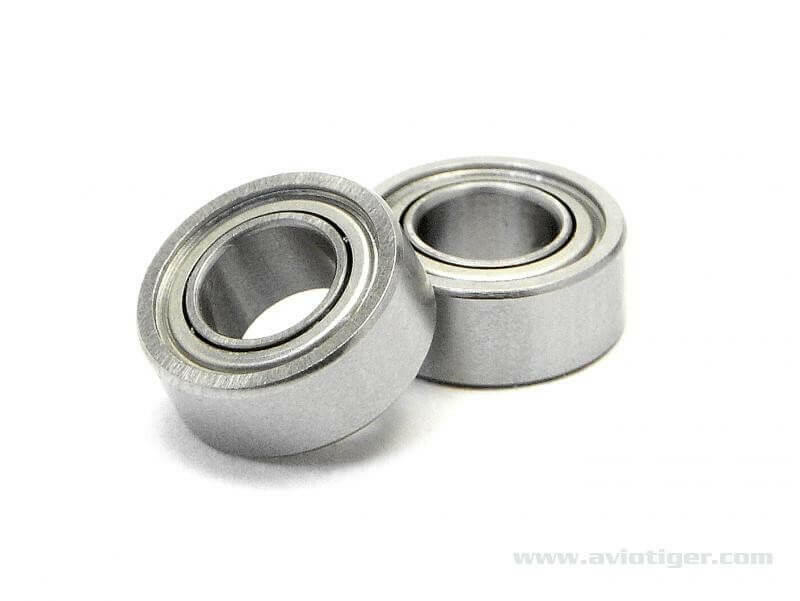 2 roulements 5x10x4 mm à billes HPI B021 - Breizh Modélisme.