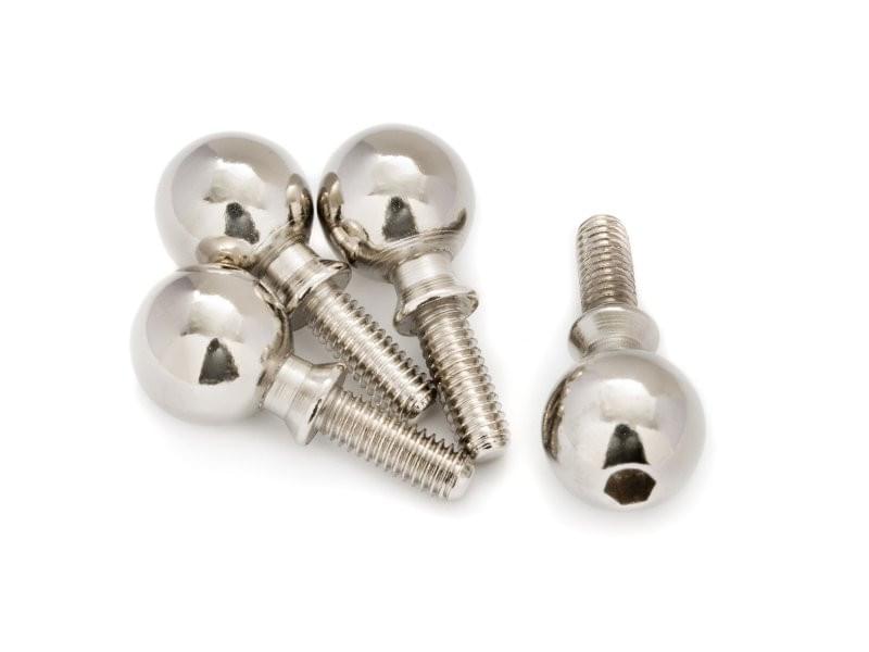 4 Boules de chapes Fileté Quantum MT/XT - Maverick MV150126 - Breizh Modélisme.