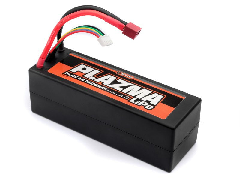 Batterie LiPo 4S 14,8V 5100mAh 40C Hard case HPI 160164 Dean - Breizh Modélisme.