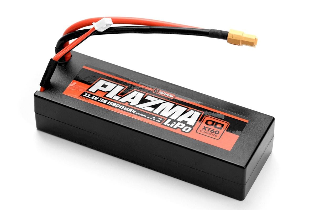 Batterie Lipo HPI 3S 11,1V 5300mAh 40C XT60 - 160795 - Breizh Modélisme.