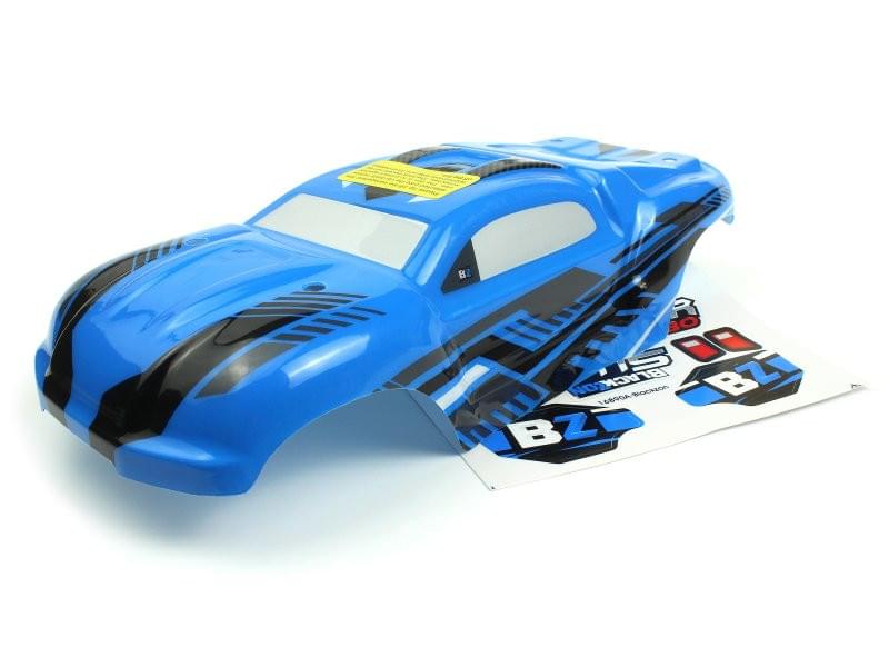 Carrosserie bleu/noir Blackzon pour Slyder ST Turbo - 540207 - Breizh Modélisme.