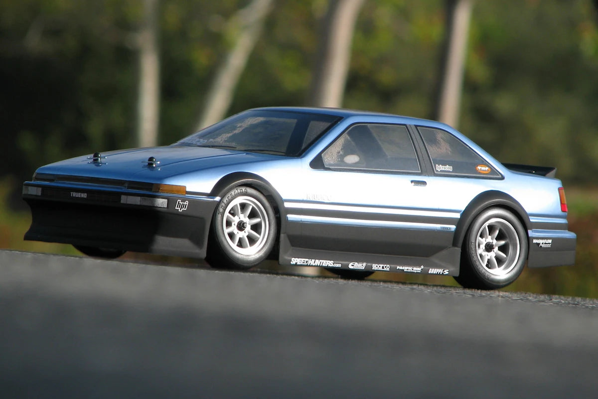 Carrosserie HPI Racing Toyota Sprinter Trueno Coupe Ae86 (190mm) - HP105017 - Breizh Modélisme.