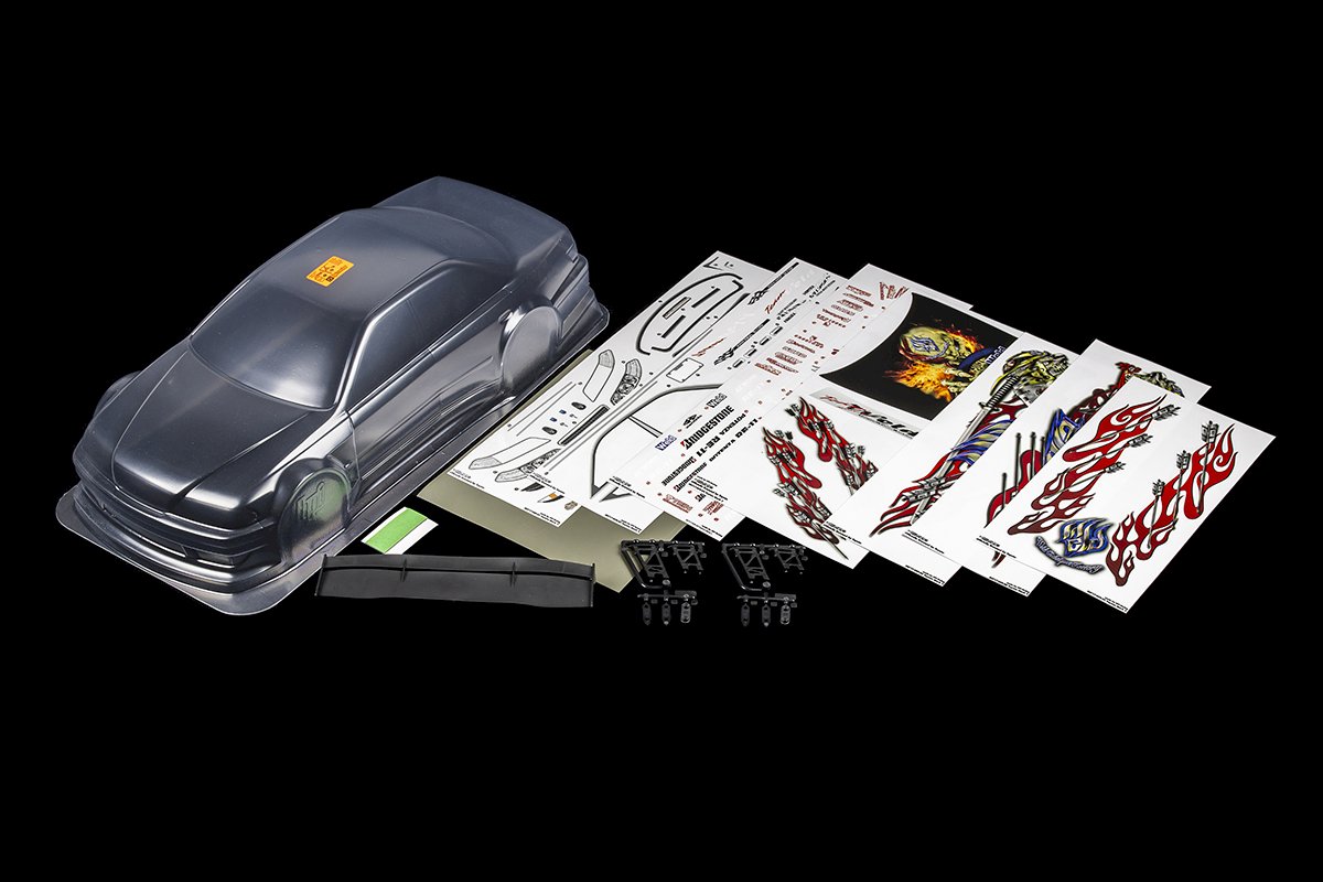 Carrosserie HPI Racing Weld Jzx100 Toyota Mark Ii Clear Body (200mm) - HP30717 - Breizh Modélisme.