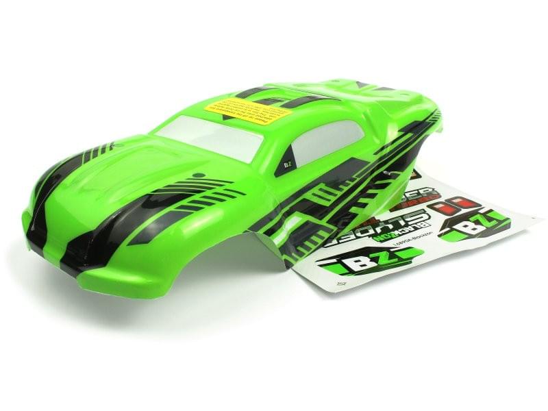 Carrosserie vert/noir Blackzon pour Slyder ST Turbo - 540206 - Breizh Modélisme.