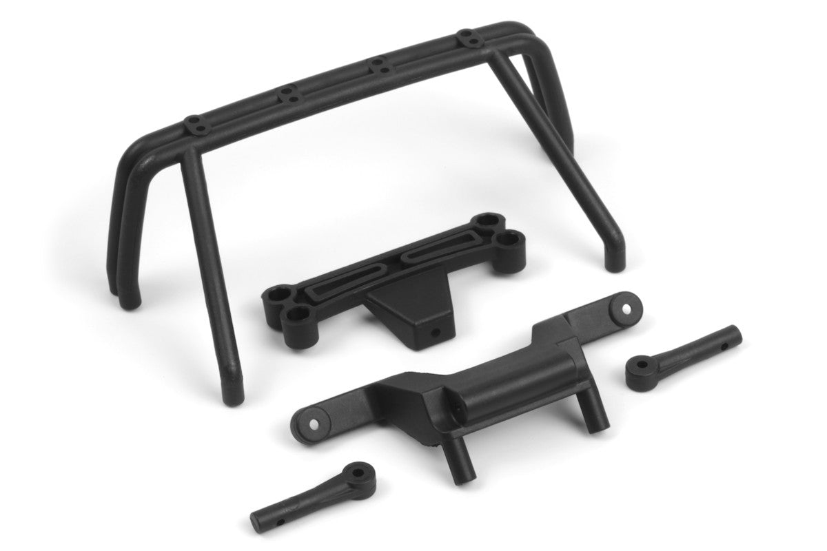Ensemble de cage de sécurité et de support de carrosserie type 1 (noir) - Breizh Modélisme.