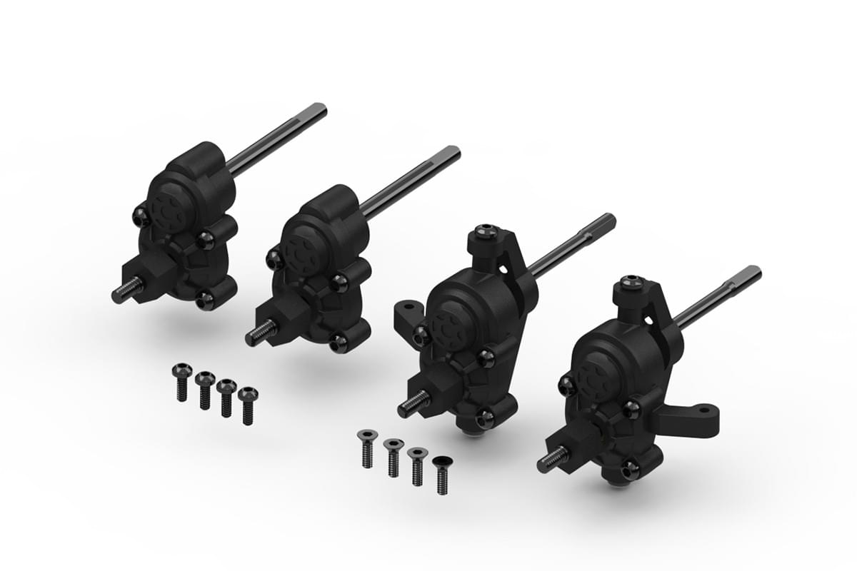Ensemble de conversion d'essieu portique complet HP161158 - Breizh Modélisme.