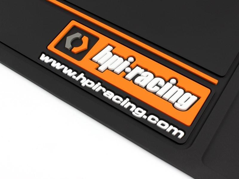 HPI 120048 Tapis de réparation, stand pour voiture RC (75x50cm) - Breizh Modélisme.