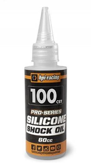 Huile Amortisseurs 100 cst HPI Pro série 60ml - 160381 / 10WT - Breizh Modélisme.