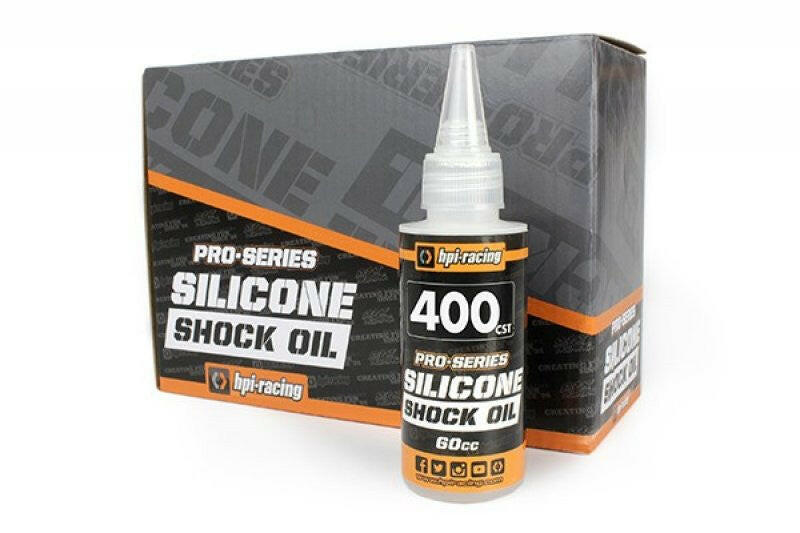 Huile Amortisseurs 400 cst HPI Pro série 60ml - 160384 / 40WT - Breizh Modélisme.
