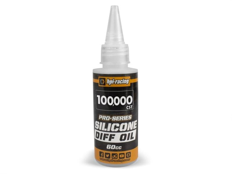 Huile Différentiel 100 000 cst HPI Pro série 60ml - 160392 - Breizh Modélisme.