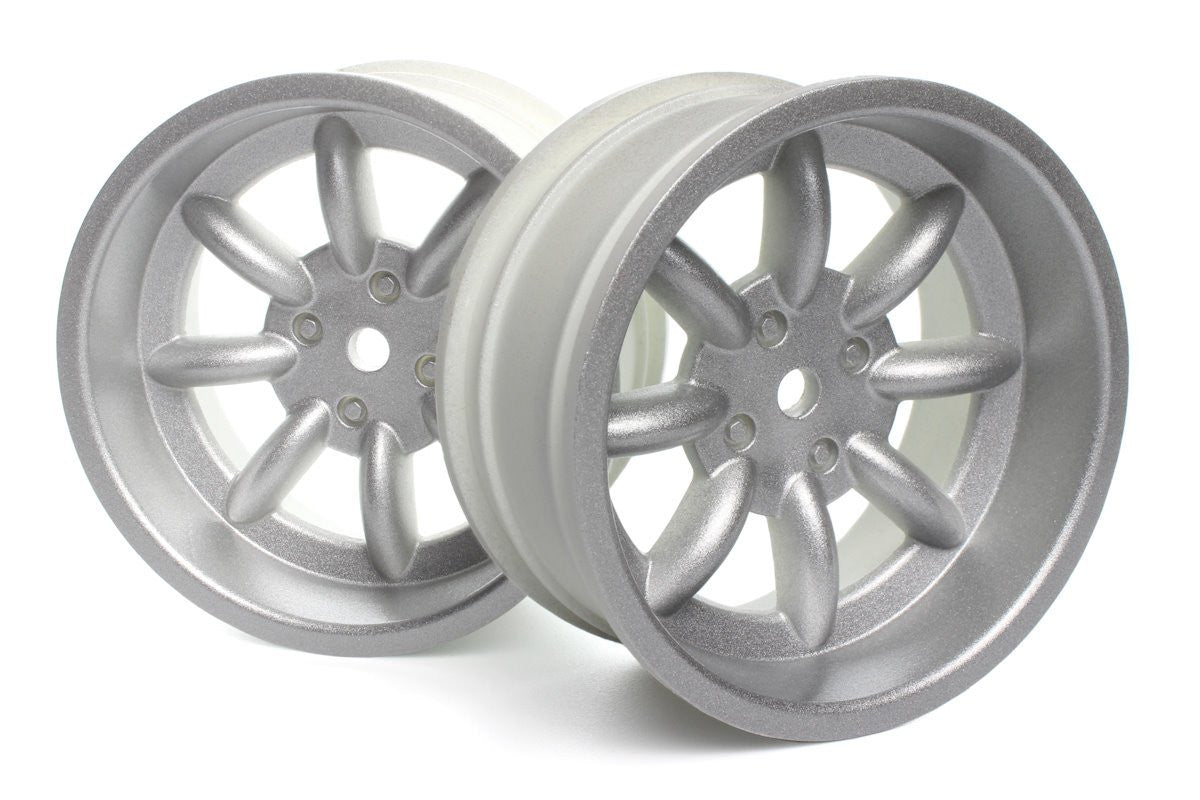 Jante HPI Racing FS-15 Sport 8 rayons Argent 26 mm (OS 6 mm/Pr) HP160541 - Breizh Modélisme.