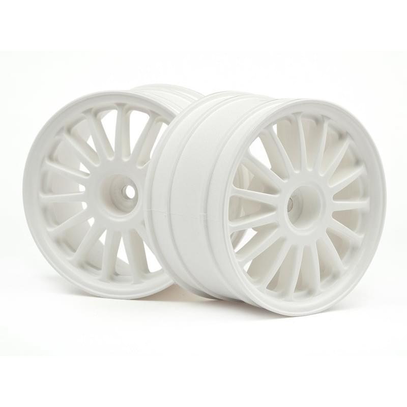Jantes WR8 TARMAC blanche (2.2/57X35MM/2PCS) HPI 108075 - Breizh Modélisme.