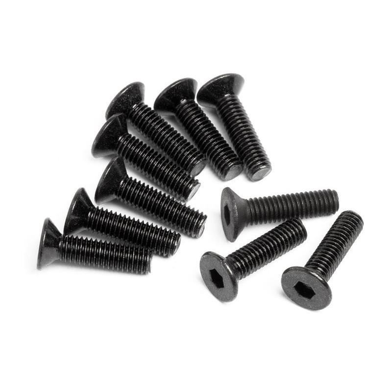 Lot de 10 vis M3X12MM HPI Z084 - Breizh Modélisme.