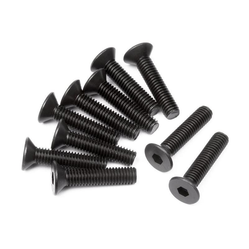 Lot de 10 vis M3x14mm HPI 100556 - Breizh Modélisme.