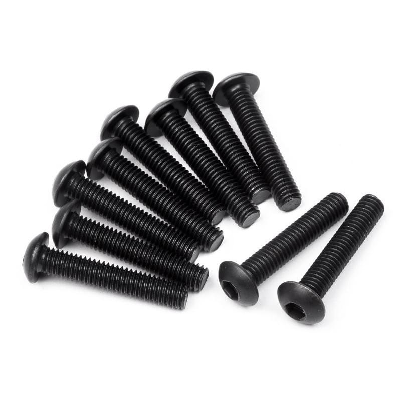 Lot de 10 vis M3x16mm HPI 100560 - Breizh Modélisme.