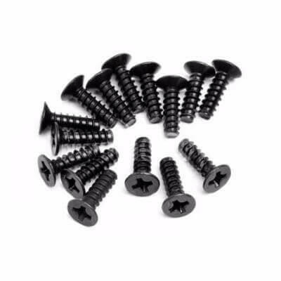 Lot de 13 Vis type 3x14 - MV22053 / 02088 - Breizh Modélisme.