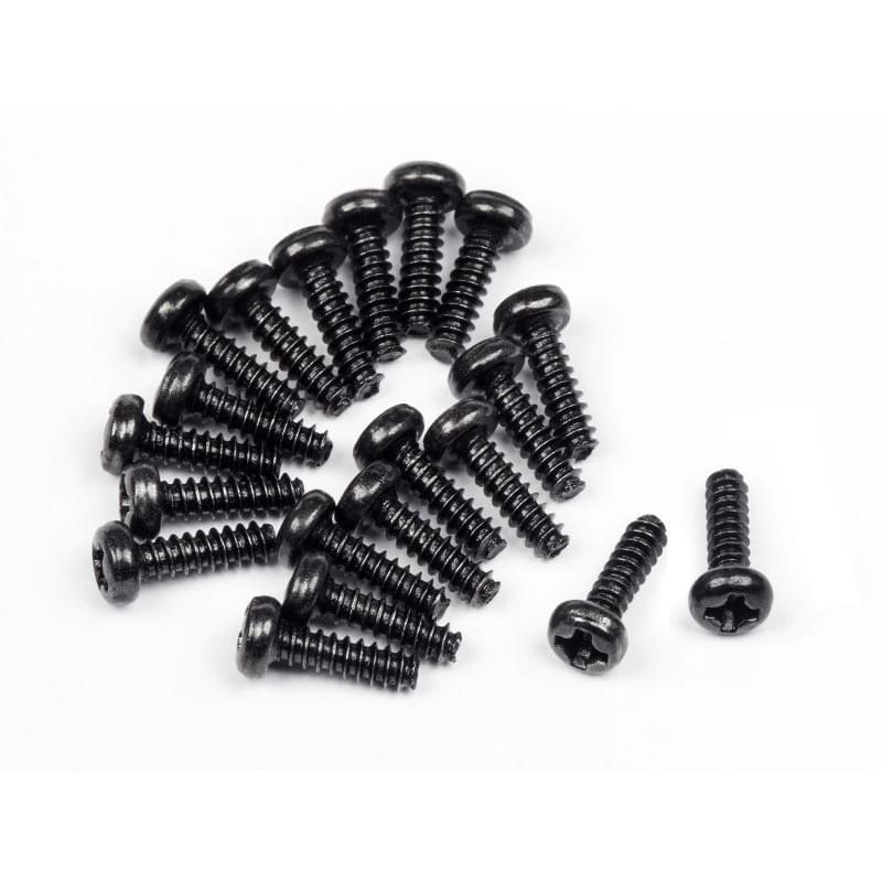 Lot de 20 vis M1.7x6mm HPI 114288 - Breizh Modélisme.