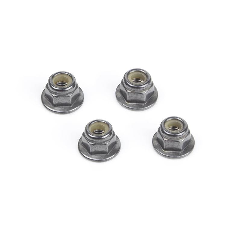 Lot de 4 écrous de roues M3 Nylstop Maverick Atom 150529 - Breizh Modélisme.
