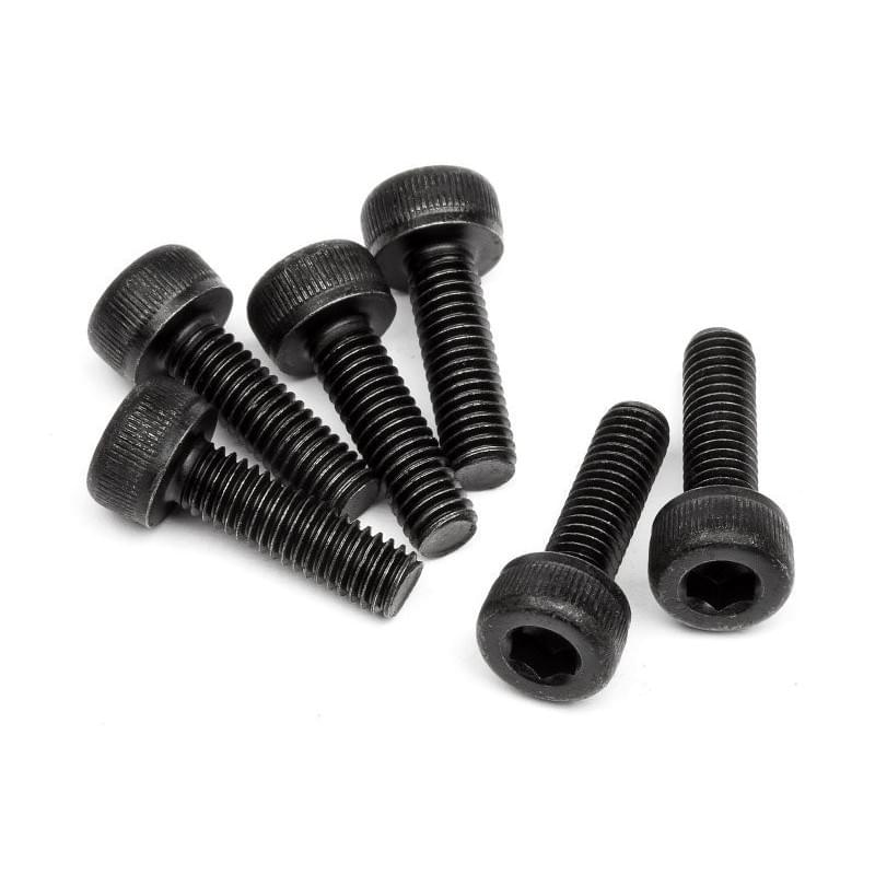 Lot de 6 vis M3x10mm HPI Z543 - Breizh Modélisme.