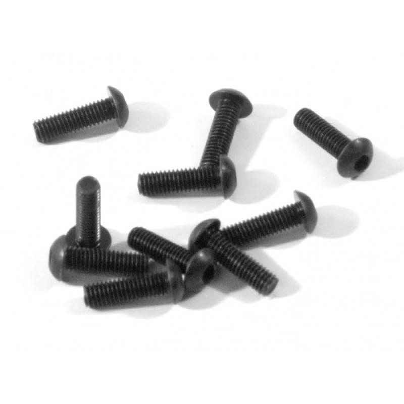 Lot de vis M3X10MM x10pcs HPIZ353 - Breizh Modélisme.