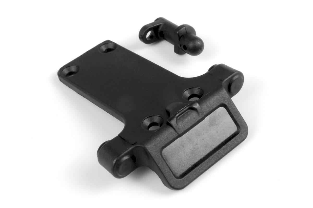 Pare-chocs arrière Blackzon XT + montant de carrosserie arrière - 540070 - Breizh Modélisme.