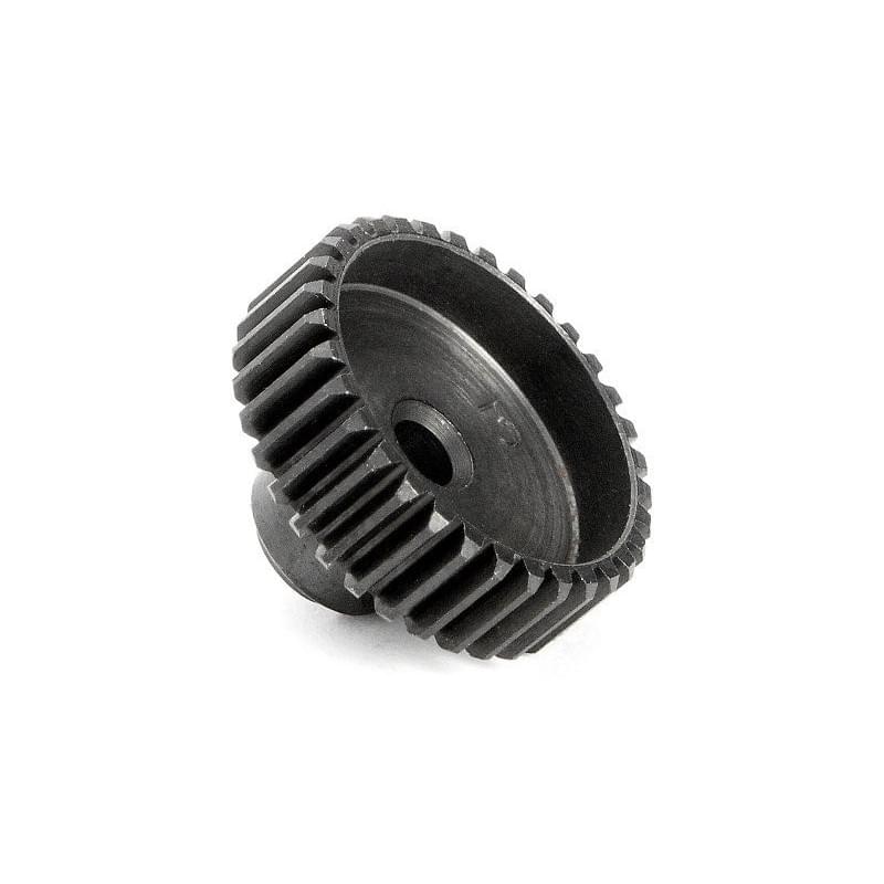 Pignon moteur 1/10 (48DP) 33T HPI 6933 Axe 3.175mm - Breizh Modélisme.
