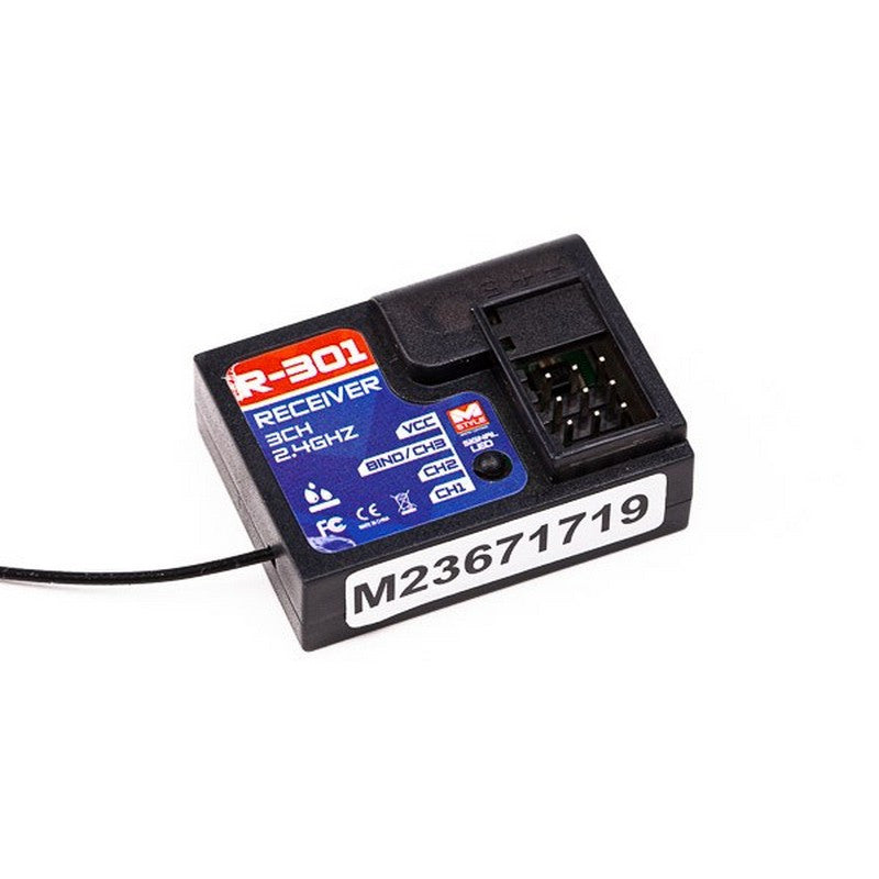 Récepteur 3 Voies 2.4ghz pour radio T-301 - Breizh Modélisme.