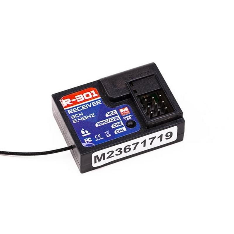 Récepteur 3 Voies 2.4ghz pour radio T-301 - Breizh Modélisme.
