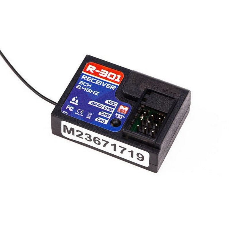 Récepteur 3 Voies 2.4ghz pour radio T-301 - Breizh Modélisme.