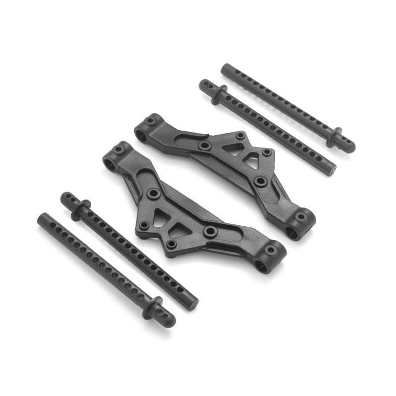 Supports de carrosserie AV/AR Quantum MT/XT - Maverick MV150119 - Breizh Modélisme.
