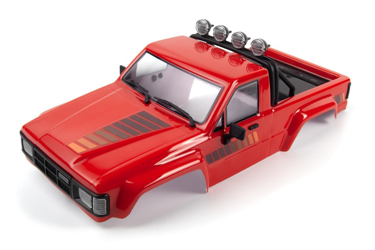 Toyota Hilux SR5 Carrosserie peinte - Rouge - Breizh Modélisme.