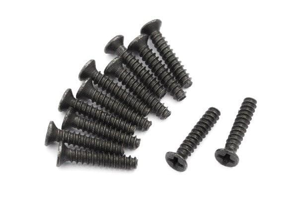 Vis à tête fraisée Blackzon KBHO2.3*12mm 540056 - Breizh Modélisme.
