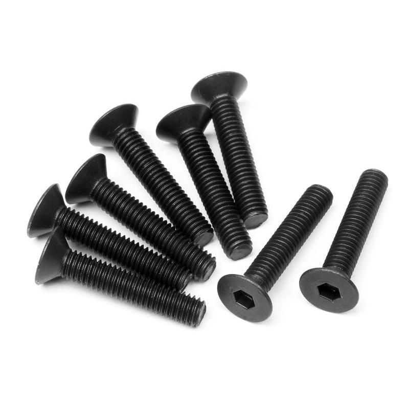 Visseries M3x16mm (8pcs) HPI 100557 - Breizh Modélisme.