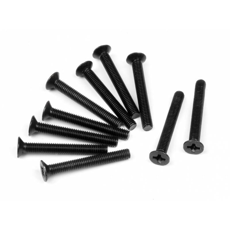Visseries M3x24mm (10pcs) HPI Z348 - Breizh Modélisme.