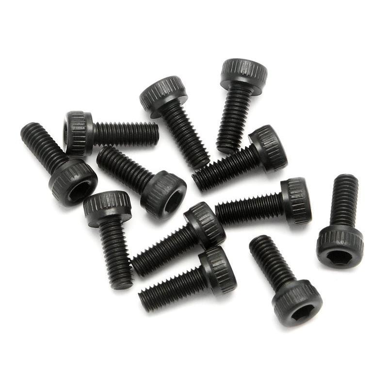 Visseries M3x8mm (12pcs) HPI Z542 - Breizh Modélisme.