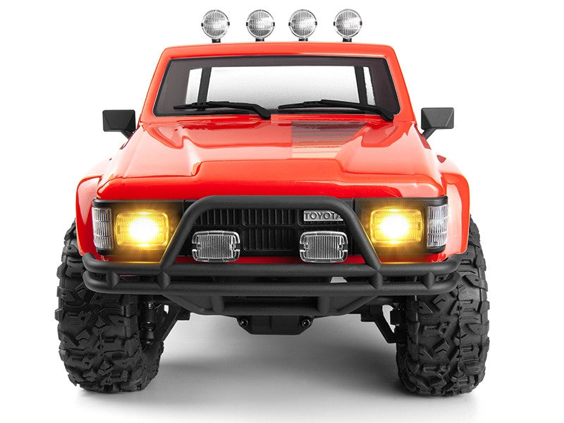 Crawler HPI Venture18 1985 Toyota Hilux SR5 rouge 160801 - Breizh Modélisme.