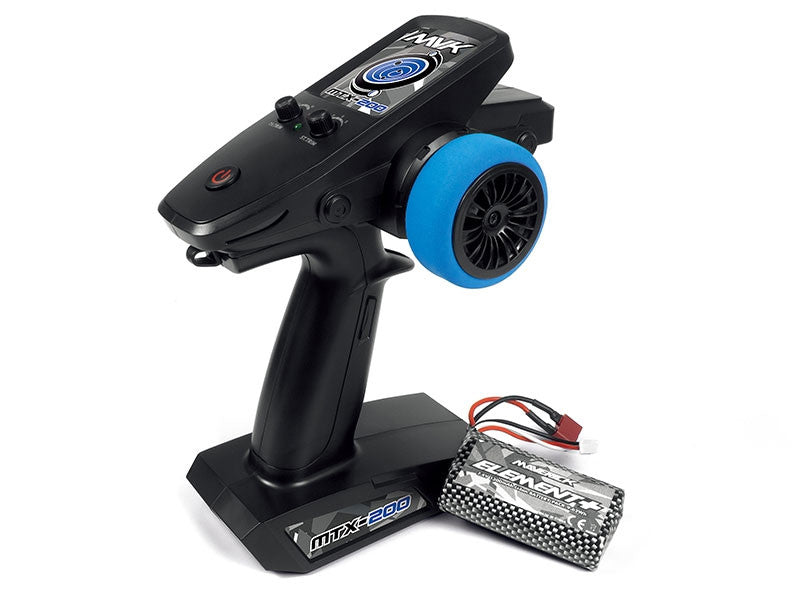 Monstertruck RC 1/18 Maverick Atom 150565 bleu - Breizh Modélisme.