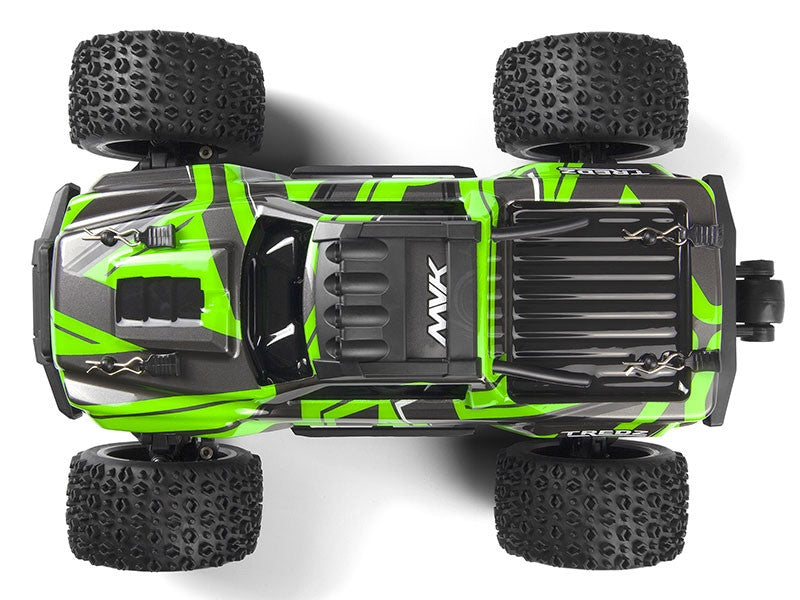Monstertruck RC 1/18 Maverick Atom 150568 vert - Breizh Modélisme.