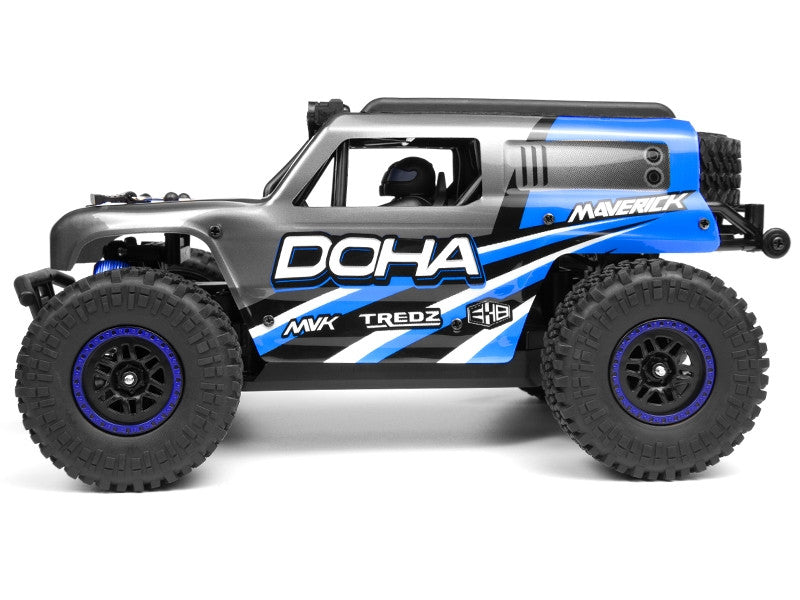 Voiture télécommandée 1/20 Maverick Doha 150700 bleu - Breizh Modélisme.