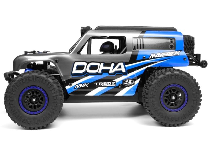 Voiture télécommandée 1/20 Maverick Doha 150700 bleu - Breizh Modélisme.