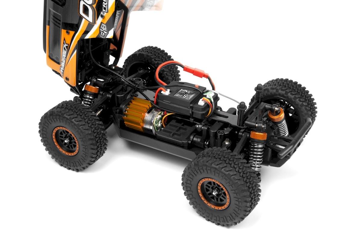Voiture télécommandée 1/20 Maverick Doha 150702 orange - Breizh Modélisme.