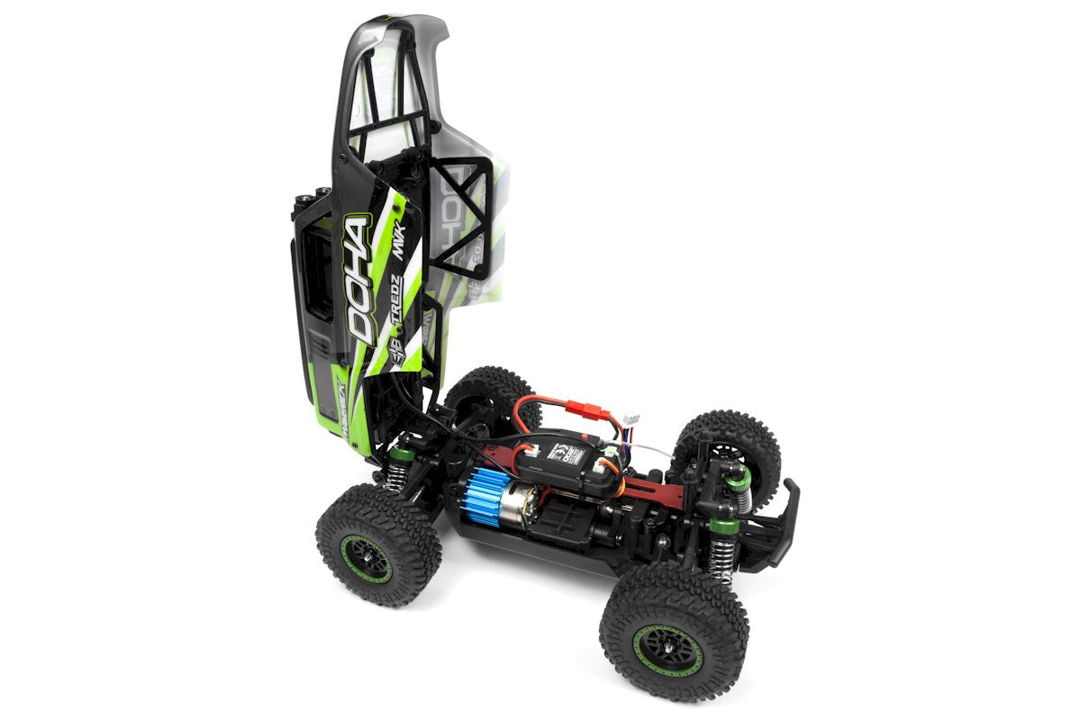 Voiture télécommandée 1/20 Maverick Doha 150703 vert - Breizh Modélisme.