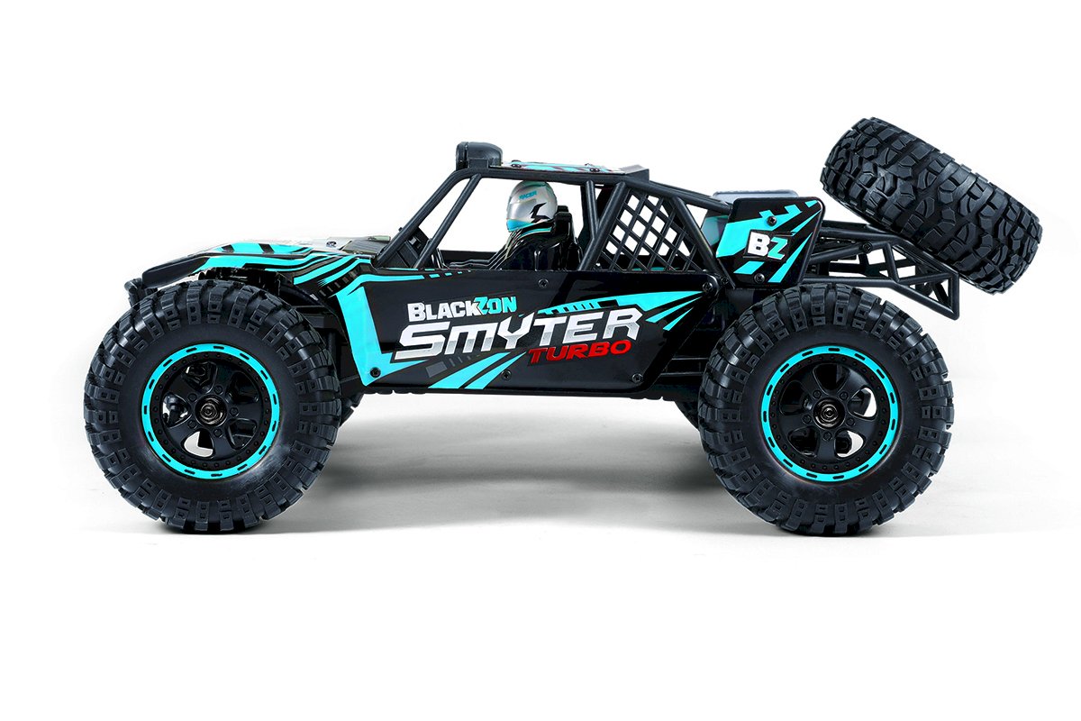 Buggy RC Brushless 60km/h Blackzon Smyter DB Turbo 1/12 4WD 3S 540256 - Breizh Modélisme.