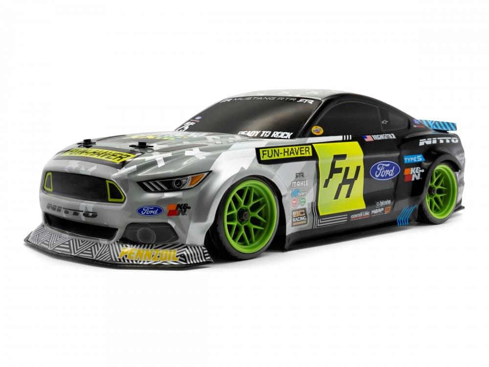 HPI Voiture RC Drift 1/10 Sport 3 Drift VGJR Fun Haver Mustang V2 - 120094 - Breizh Modélisme.