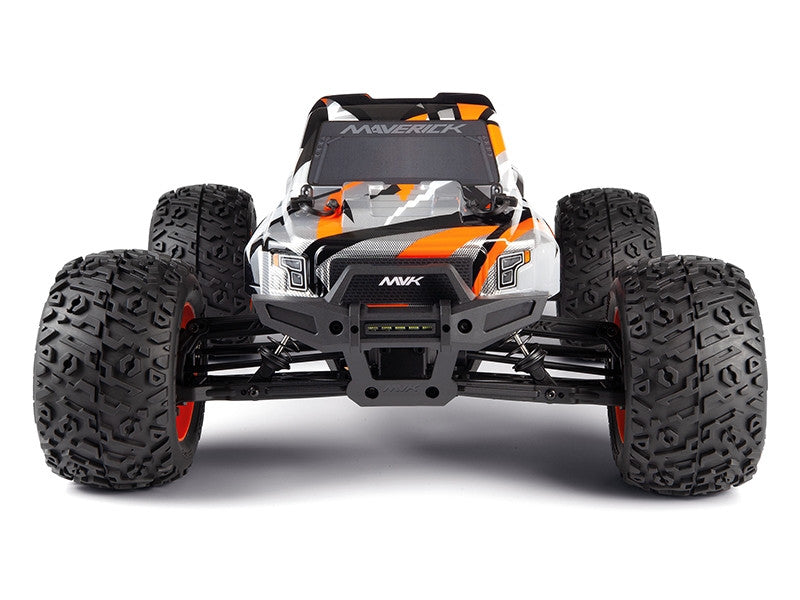 Maverick Quantum 2 MT 4x4 charbon 1/10 - 150401 orange - Breizh Modélisme.